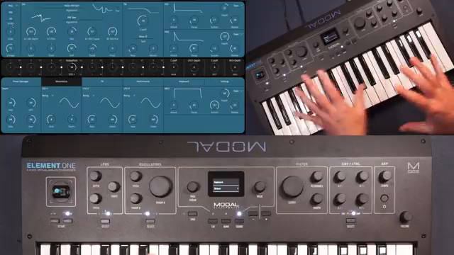 It can offer this kind of nostalgic sound to it again if we just go all the way over to the second oscillator.