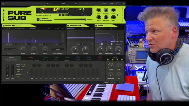 It's also something else. It's also a synthesizer. So it can be much more than just sub, but it's aimed to attack that part.