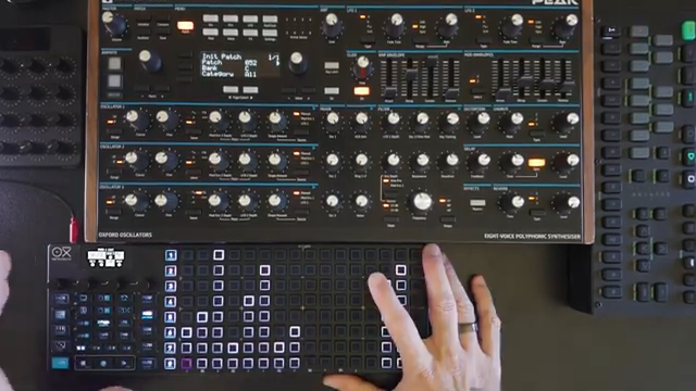 You can see the modulation lanes as eight separate sequencers, and you can address them to any parameters of your synth.