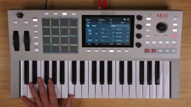 With Sweeps, there's going to be some built-in modulation into the samples.
