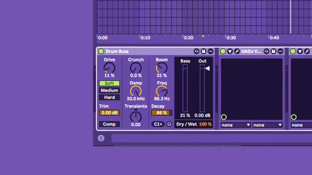 If you're not familiar with the Ableton drum bus, you should use it.