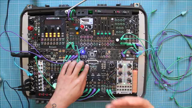 it's easy to create some oscillator clusters or chords, so let's do that.