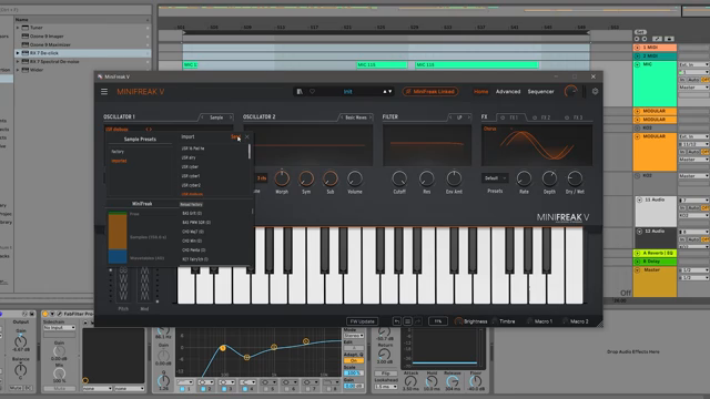 The Unperson Unleashes the MiniFreak 5.0 Update: Sample Mayhem and Wavetable Chaos