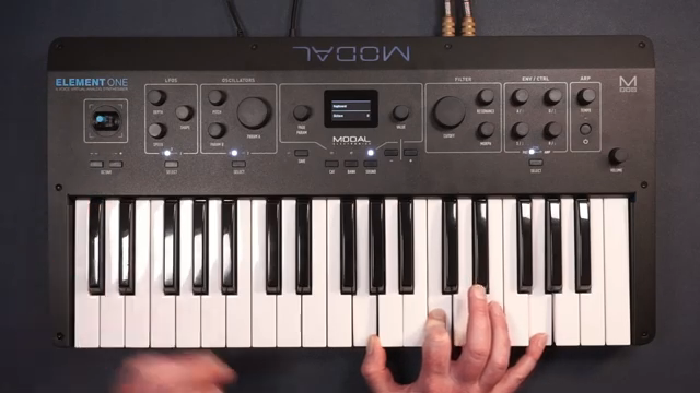Modulation on element 1. It couldn't be easier. Anyone could do this.