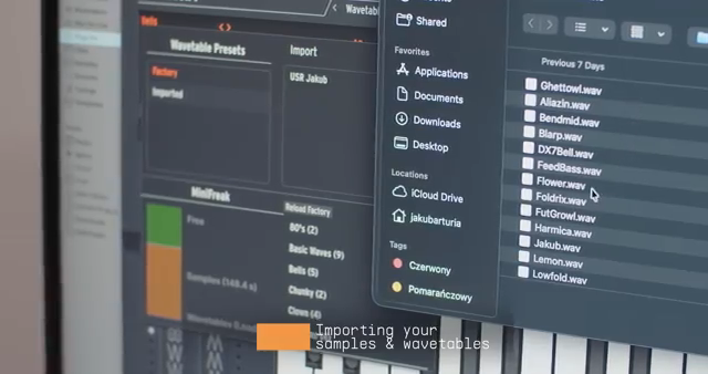 Thanks to the update 5.0, Minifreak now allows its users to import their own samples and wavetables.