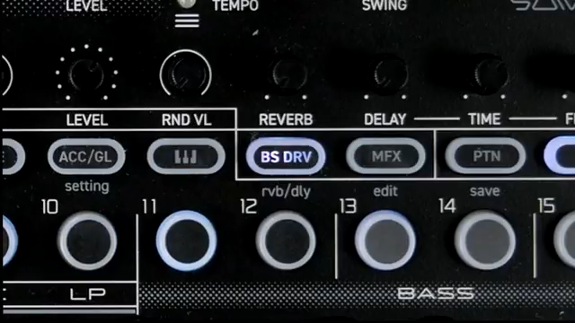 There is a master FX unit, which lets you select a phaser effect that will get you thrown out of your local dive bar DJ booth.