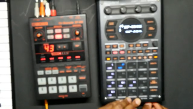 And then we'll just record it onto this pad and then we'll use the filter at the same time.
