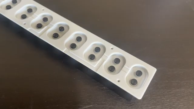 The solution for keys that don't work correctly is either cleaning or replacing contact strips.
