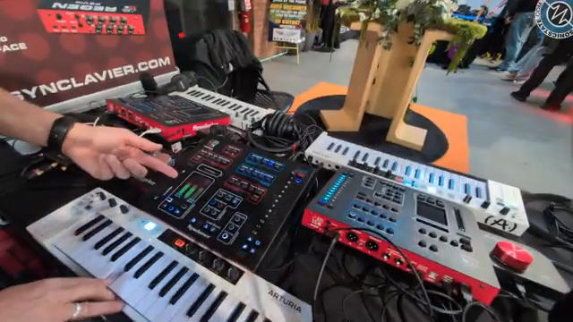 It does FM synthesis.
