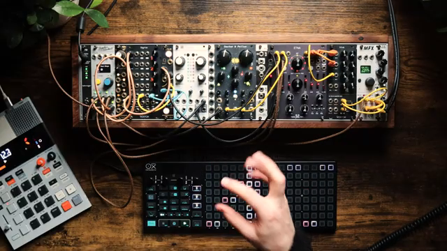 We get these almost kind of strum or sort of flam style rhythms.
