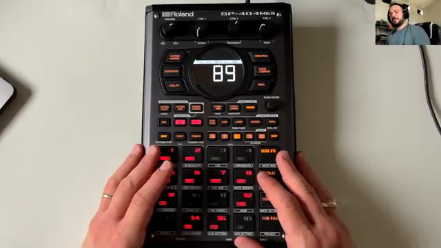 I really wanna focus on with this live set is actually giving a little more thought to the transitions instead of just doing a big reverb…