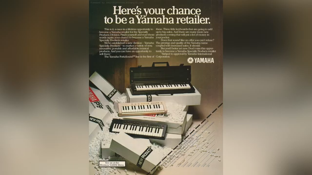 They were churning out up to 60,000 Portasounds a day in the following years resulting in total sales of 60 million units over the decades.